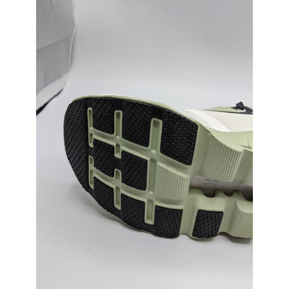 On Women's Cloudstratus Sneakers, White | Black, 8.5 Medium US - Picture 10 of 11